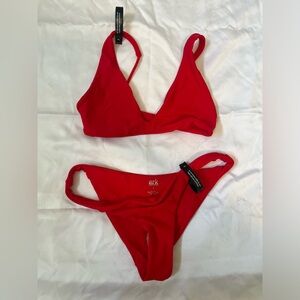 Ark Swimwear Red Bikini Set